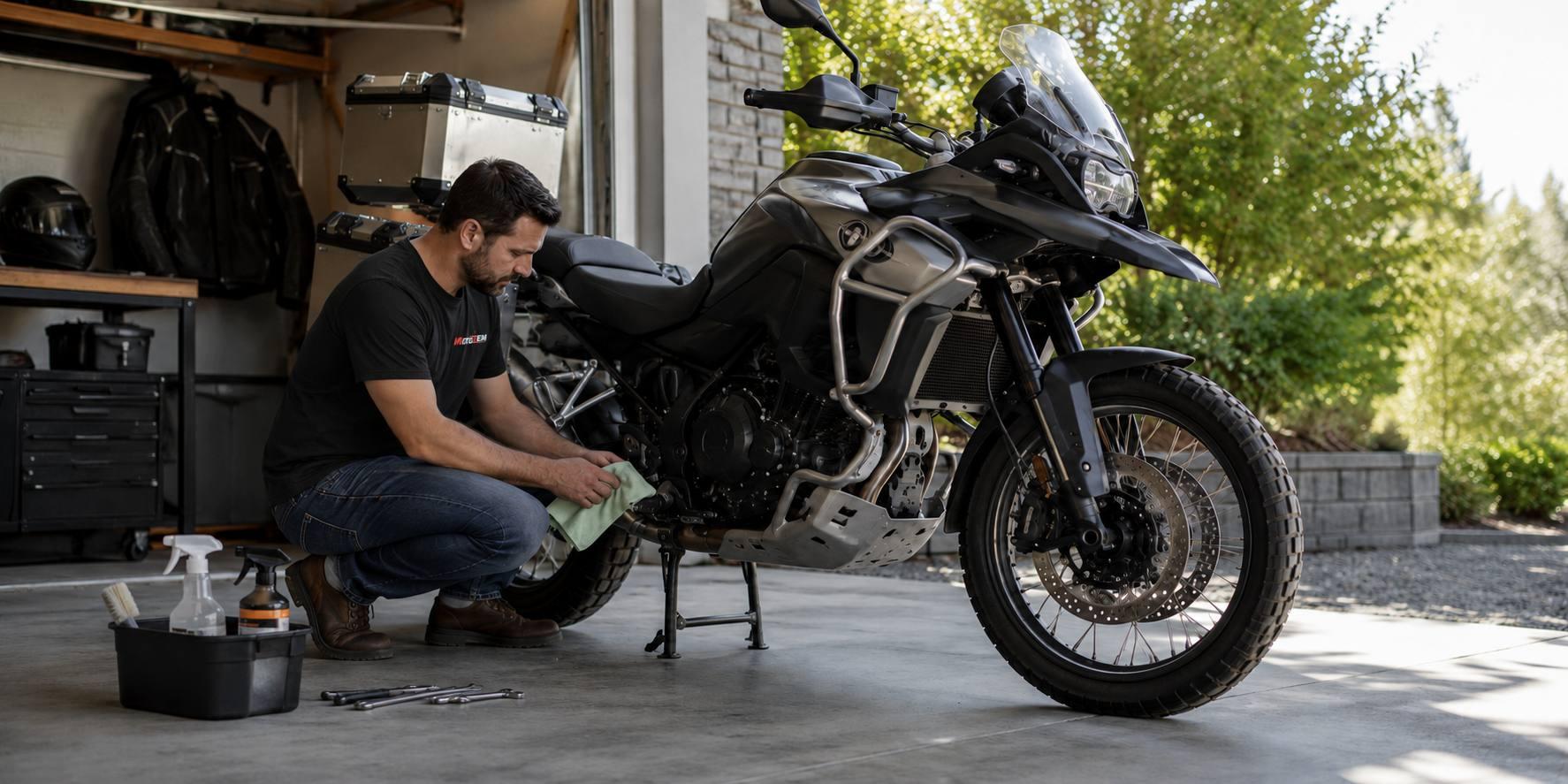 Nakon motociklističkog odmora: što provjeriti, očistiti i nadopuniti…